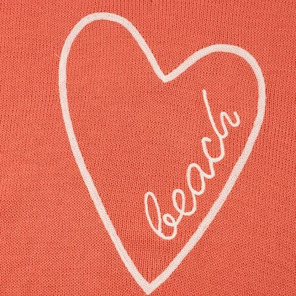 Madison + Hudson Knit Beach Sweater Womens Size 3X Coral Embroidered Boho - Picture 2 of 9